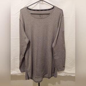 Nike Dri-Fit Men's XL Grey Long Sleeve Athletic Workout Shirt